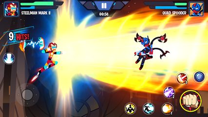 Screenshot 4: Stickman Heroes Fight - Super Stick Warriors