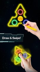 Captura 1: Dibuja el Spinner con el Dedo
