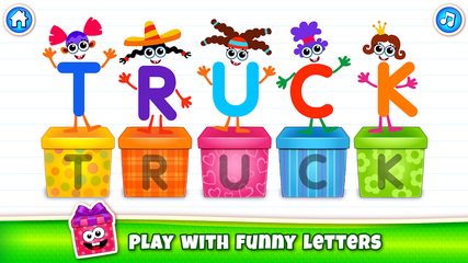 Screenshot 2: Bini ABC Kids Alphabet Games!