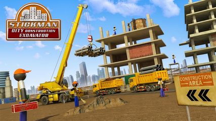 Screenshot 9: Stickman City Construction
