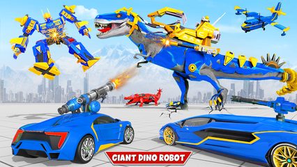 Screenshot 23: Dino Transform Robot Car Game