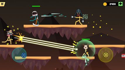Captura 2: Stickman: Batalla de Guerreros de las Sombras