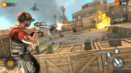 Screenshot 4: Atss Offline Gun Shooting Game