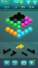 Captura 13: Puzle Hexagonal con Gemas