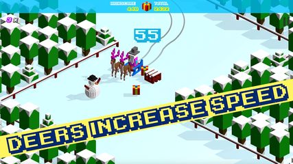 Screenshot 2: Snowy Slide: Endless Runner