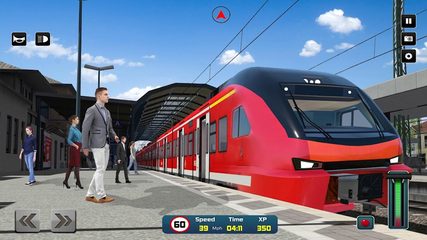Screenshot 2: City Train Driver- Train Games