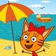 Aventura marina con gatitos
