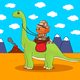 Divertidos Rompecabezas de Dinosaurios para Niños