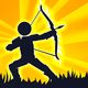 Batalla de Stickman: Juego de arqueros casual