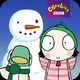 Construye un muñeco de nieve con Sarah y Duck