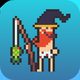 Wizard Fishing: Pixel Fantasía